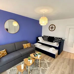 Appartement Sobnb Dr Favre 3- Studio 4 Personnes, Neuf, 50m Gare